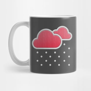 Cute Snow Clouds Mug